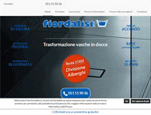 Tablet Screenshot of fiordalisi.it